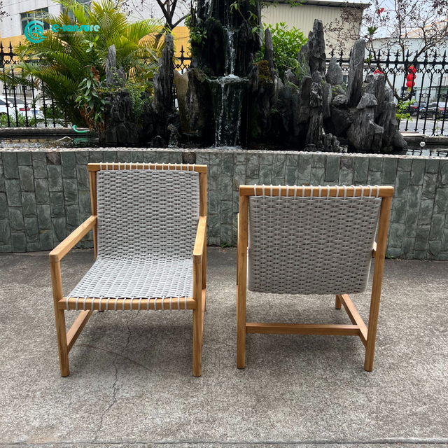 កៅអី សួន ឈើ ស៊ុម តុ កៅអី សួន ជាមួយ ខ្សែ ត្បាញ