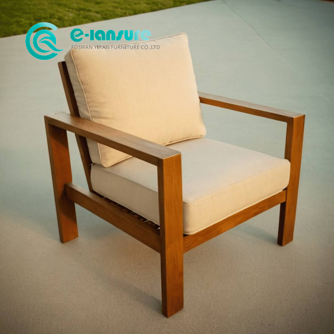 Gỗ tếch, nh&ocirc;m v&agrave; d&acirc;y thừng: Chất liệu n&agrave;o tốt nhất cho ghế sofa ngo&agrave;i trời?