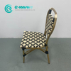 مبلمان مینیمالیستی فضای باز آلومینیومی ناهار خوری مبلمان باغ PE Rattan Chair پاسیو صندلی تفریحی برای رستوران هتل خانه
