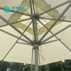 Einfacher Stil Gro&szlig;handel Au&szlig;enschirm 3 Meter quadratischer Sonnenschirm Strandsonnenschirm mit Allwetterstoff f&uuml;r Hausgarten Villa