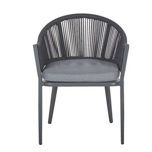 Set of 2 customized aluminium triclinium sellae