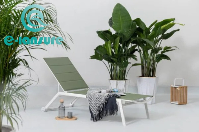 Sn&aacute;mha Poolside Sun Lounger Fr&aacute;ma Al&uacute;manam Leaba Gr&eacute;ine Fabraic Uiscedh&iacute;onach Cathaoirleach Lounge Chaise Do Ghaird&iacute;n Allamuigh 