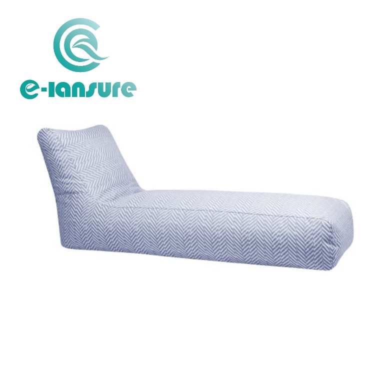Fabrika Direct Bahçe Salonu Sandalyesi Fasulye Çantası Açık Yumuşak Salon Kanepe Tüm Hava Kumaş Yavaş Sandalye Otel Avlusu için Sandalye