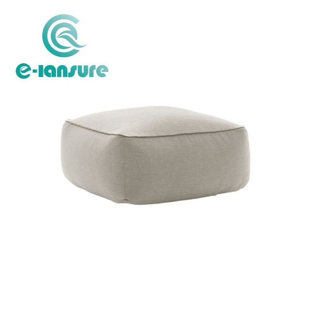 Mayorista de muebles de exterior moderno jard&iacute;n de calidad Bean Bag para todo tipo de clima, coj&iacute;n sof&aacute; cuadrado, sill&oacute;n reclinable para patio exterior
